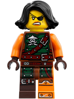 LEGO Minifigure-Cyren - Belt Outfit-Ninjago-NJO219-Creative Brick Builders